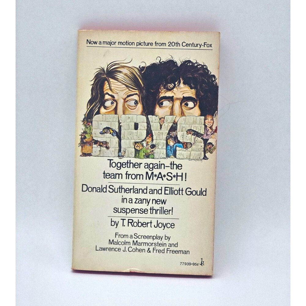 S*P*Y*S by T. Robert Joyce (Pocket Books 1974) Paperback Film/TV Tie-In